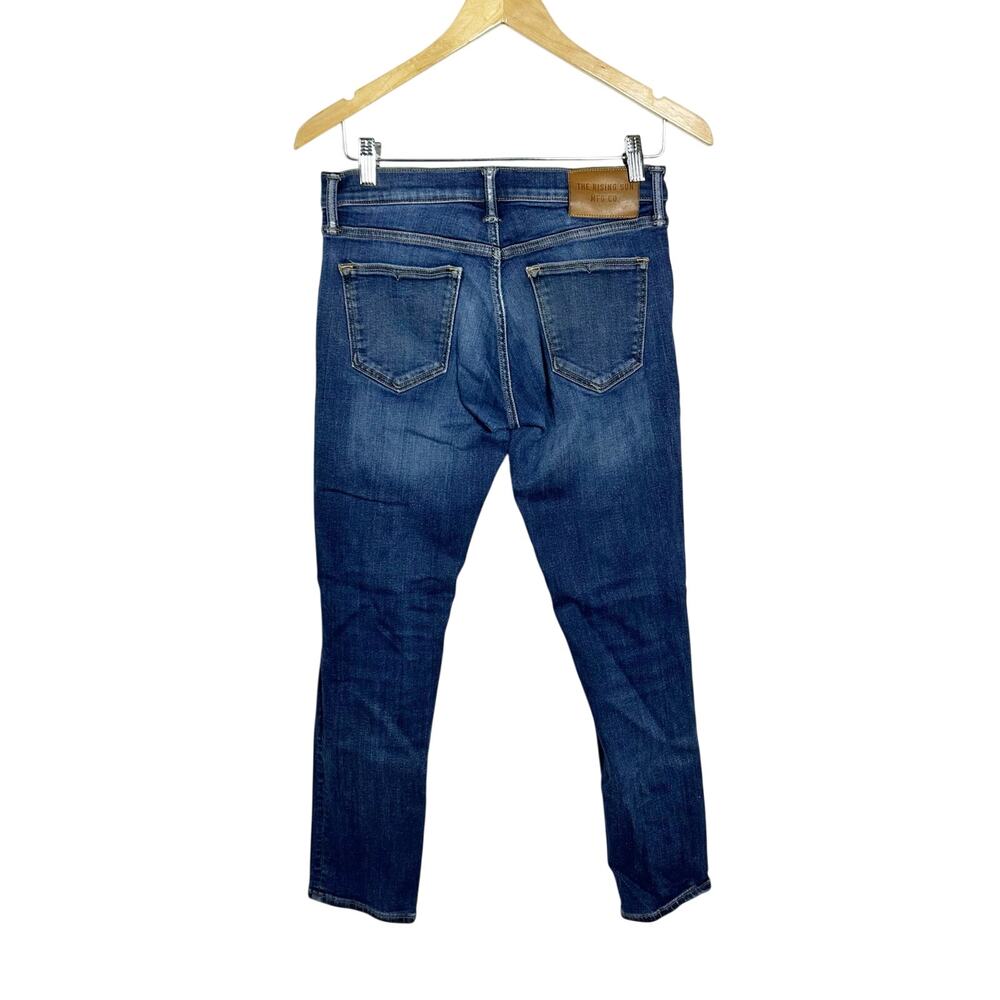 Rising Sun & Co Straight Leg Jeans Medium Wash Stretch Denim sz 30x30 - Picture 5 of 9